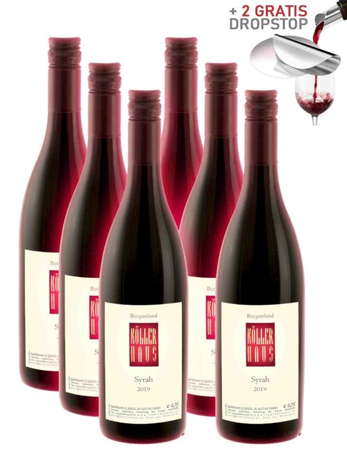 6er Syrah 2019 +2 GRATIS Dropstop